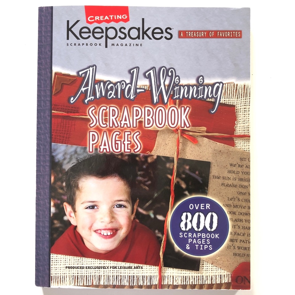 Book - AWARD-WINNING SCRAPBOOK PAGES